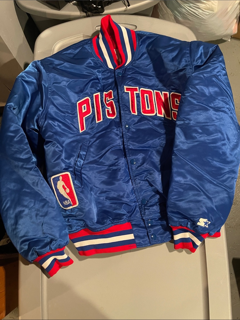 Pistons starter jacket